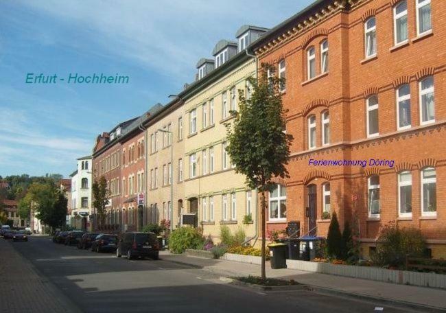 Ferienwohnung Doering Ерфурт Екстериор снимка